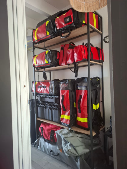 Sac Porte-Bouteille 02 : Sac de secours pour formations de secourisme en équipe (PSE, AFGSU, SUAP...) et interventions