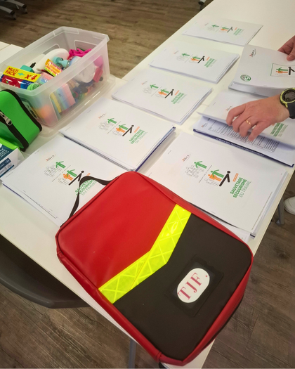Pochette bilan magnétique : Support pour formateurs de secourisme (SST, PSC, PSE...) et évaluateurs