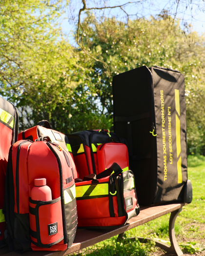 Valise transport G9 XXL: transport du matériel de formation secouriste optimisé (PSC, SST, PSE...)