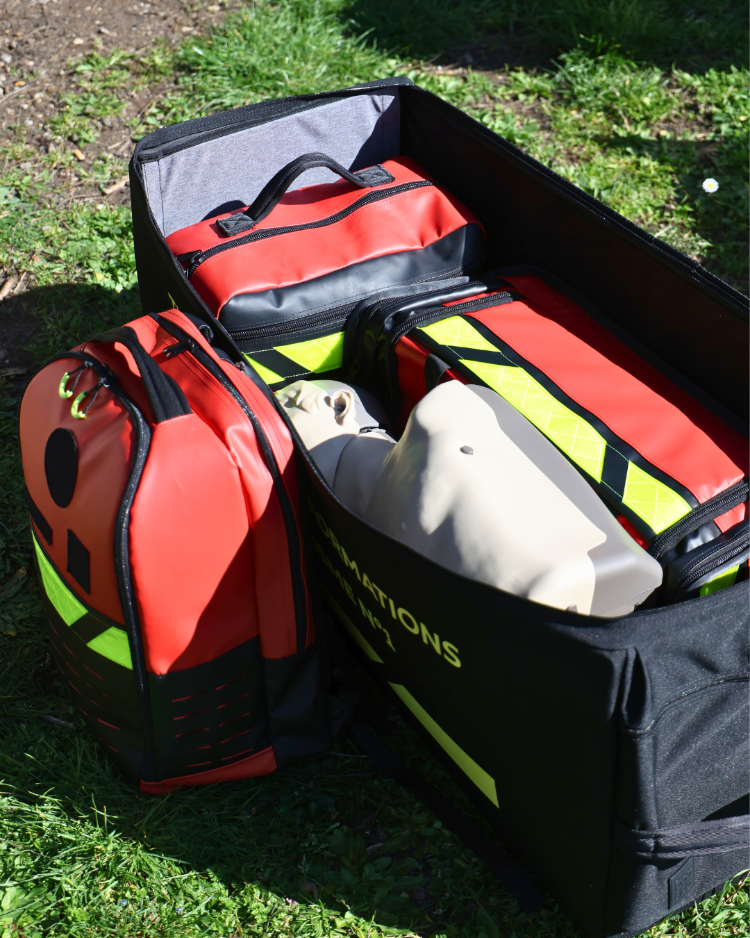 Valise transport G9 XXL: transport du matériel de formation secouriste optimisé (PSC, SST, PSE...)