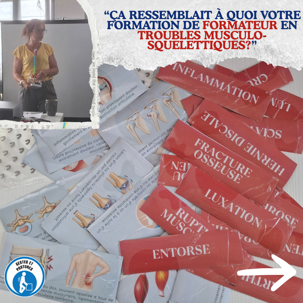 En action pendant la formation