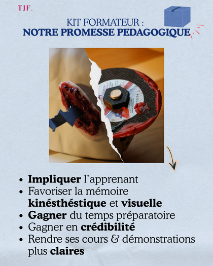 Lot fausses-plaies et matériel de simulation pour formateur de secourisme grand public (PSC, SST)
