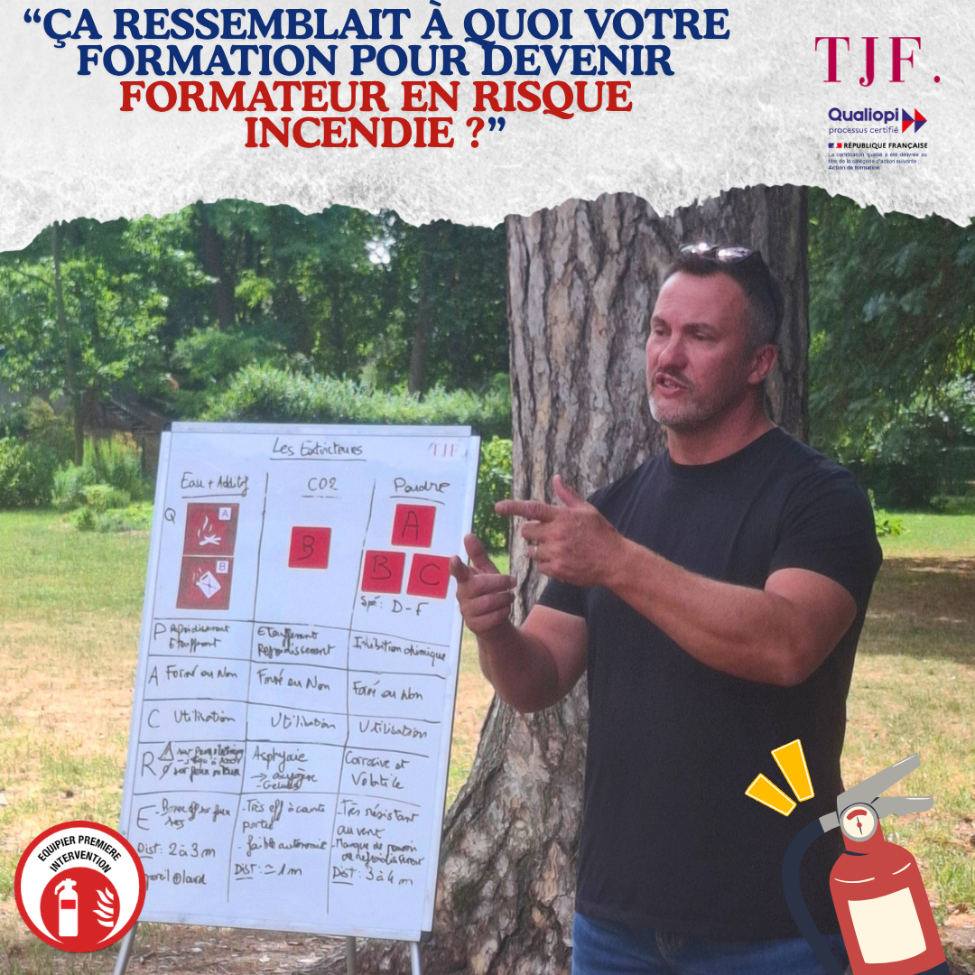 Fo Risque Incendie - Formation initiale formateur en risque incendie (Equipier de Premier Intervention, Evacuation)