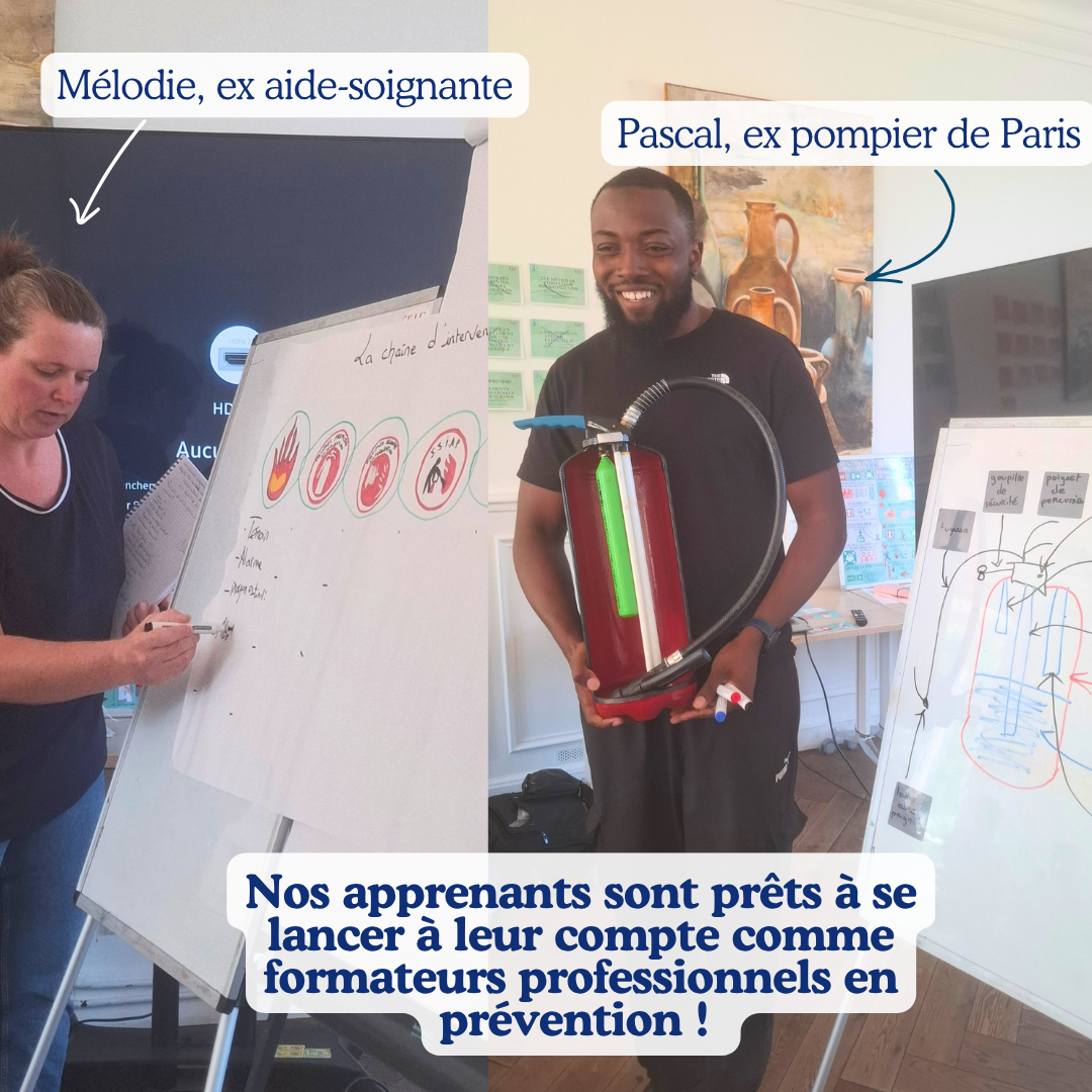 Fo Risque Incendie - Formation initiale formateur en risque incendie (Equipier de Premier Intervention, Evacuation)