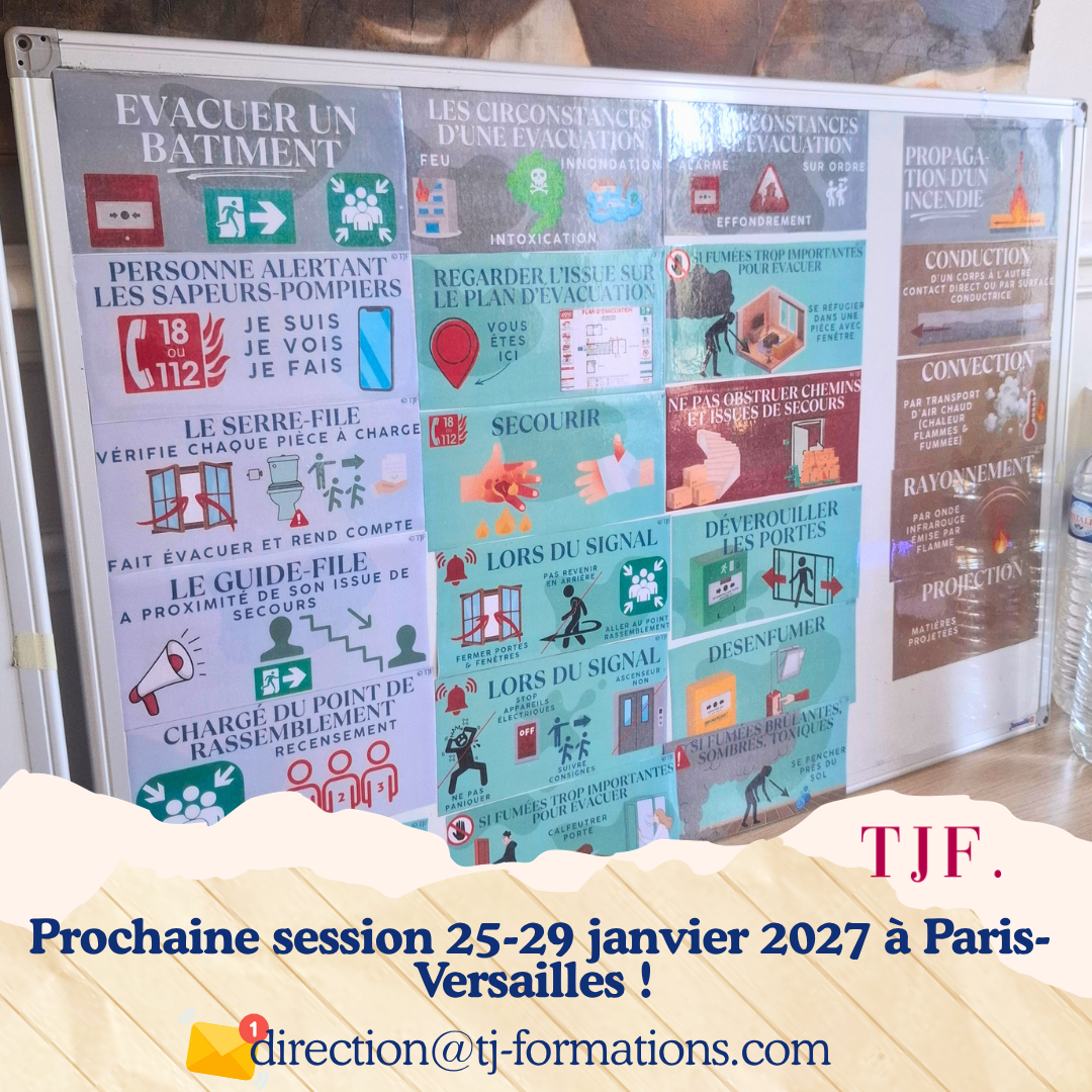 Fo Risque Incendie - Formation initiale formateur en risque incendie (Equipier de Premier Intervention, Evacuation)
