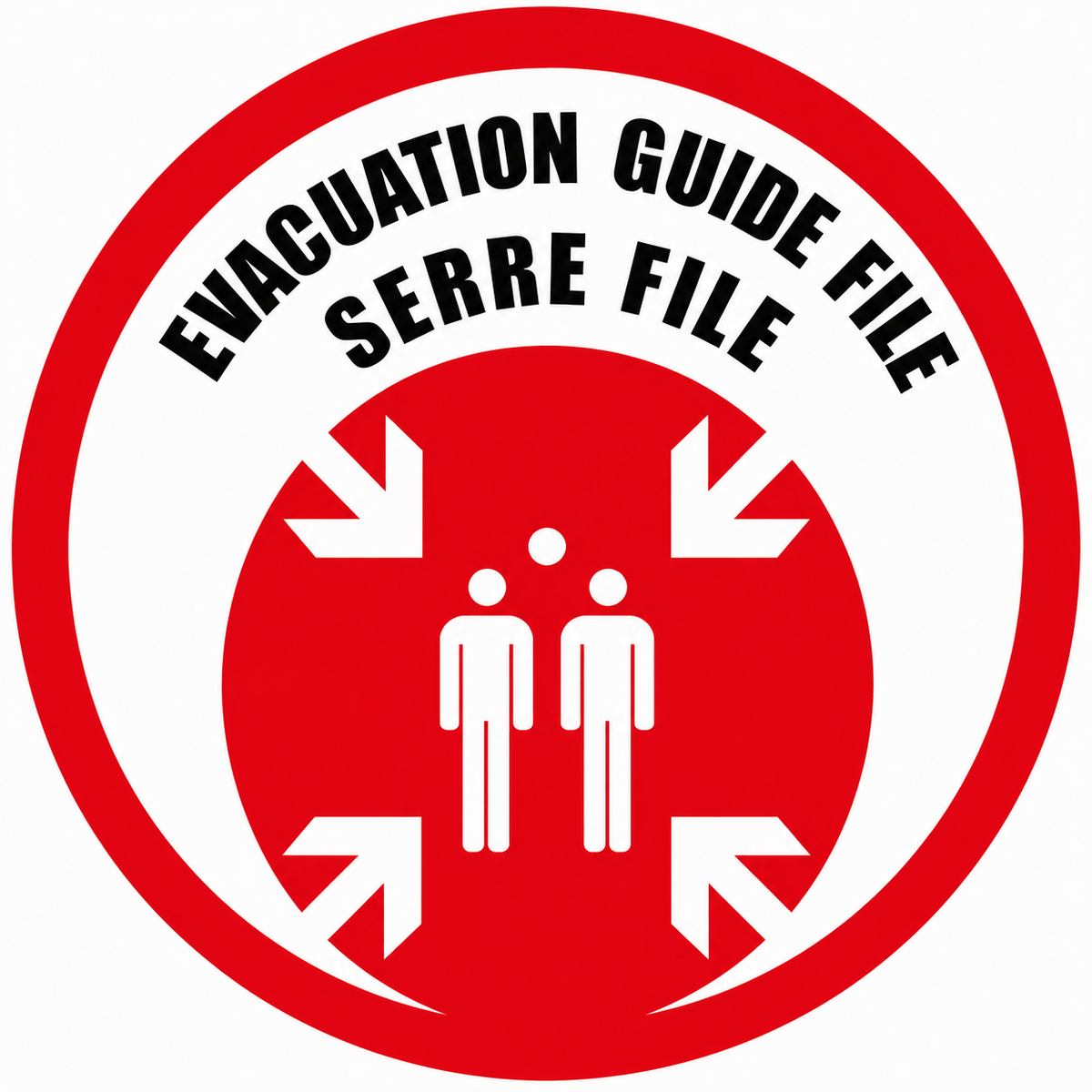 Guide-file Serre-File - Equipier d'évacuation Incendie