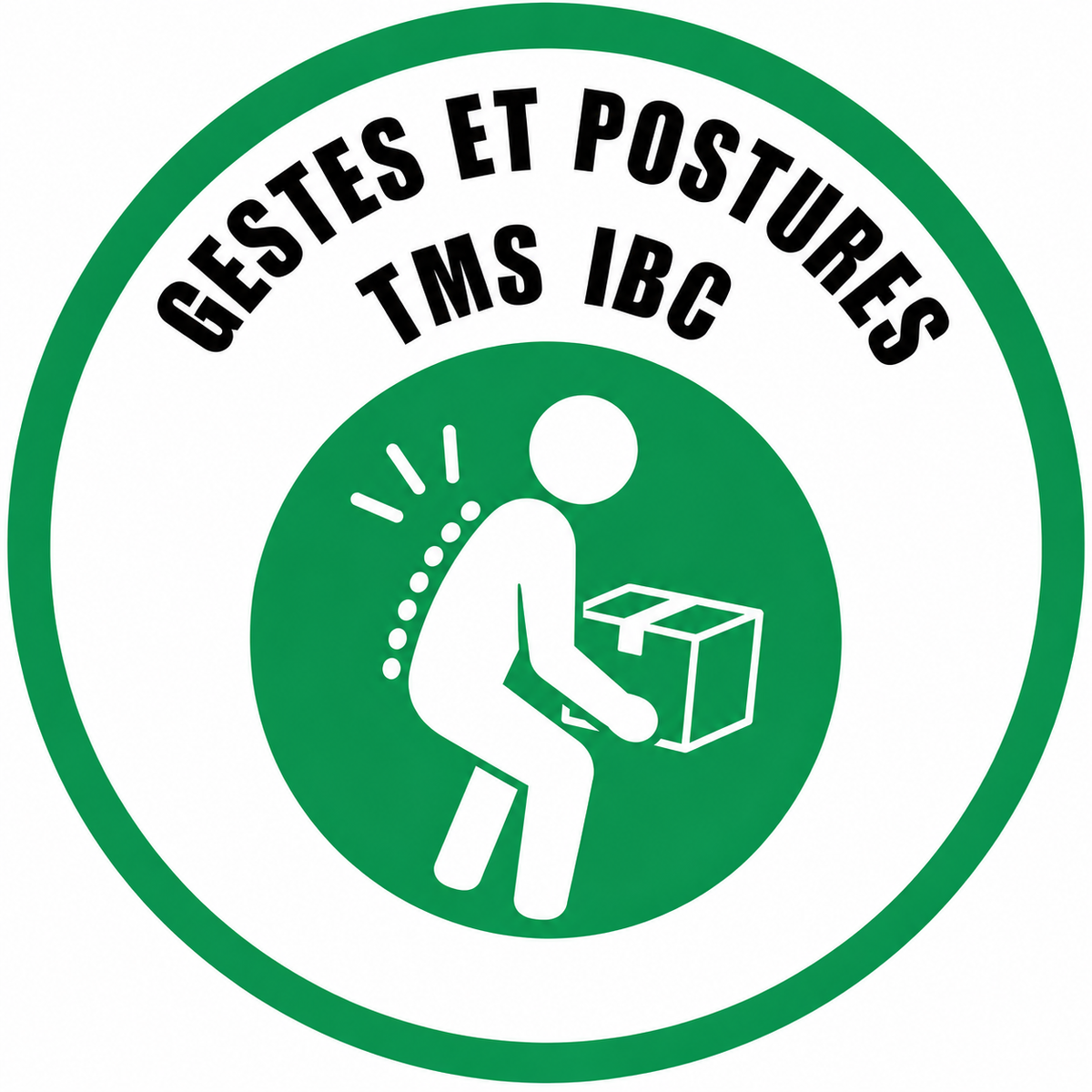 TMS GP Troubles Musculo Squelettiques Gestes et postures  – Industrie, BTP et Commerce (IBC) — ½ journée